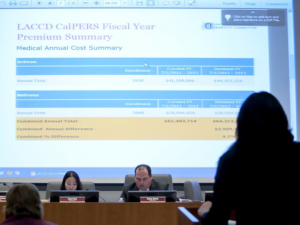 LACCD Board Meeting