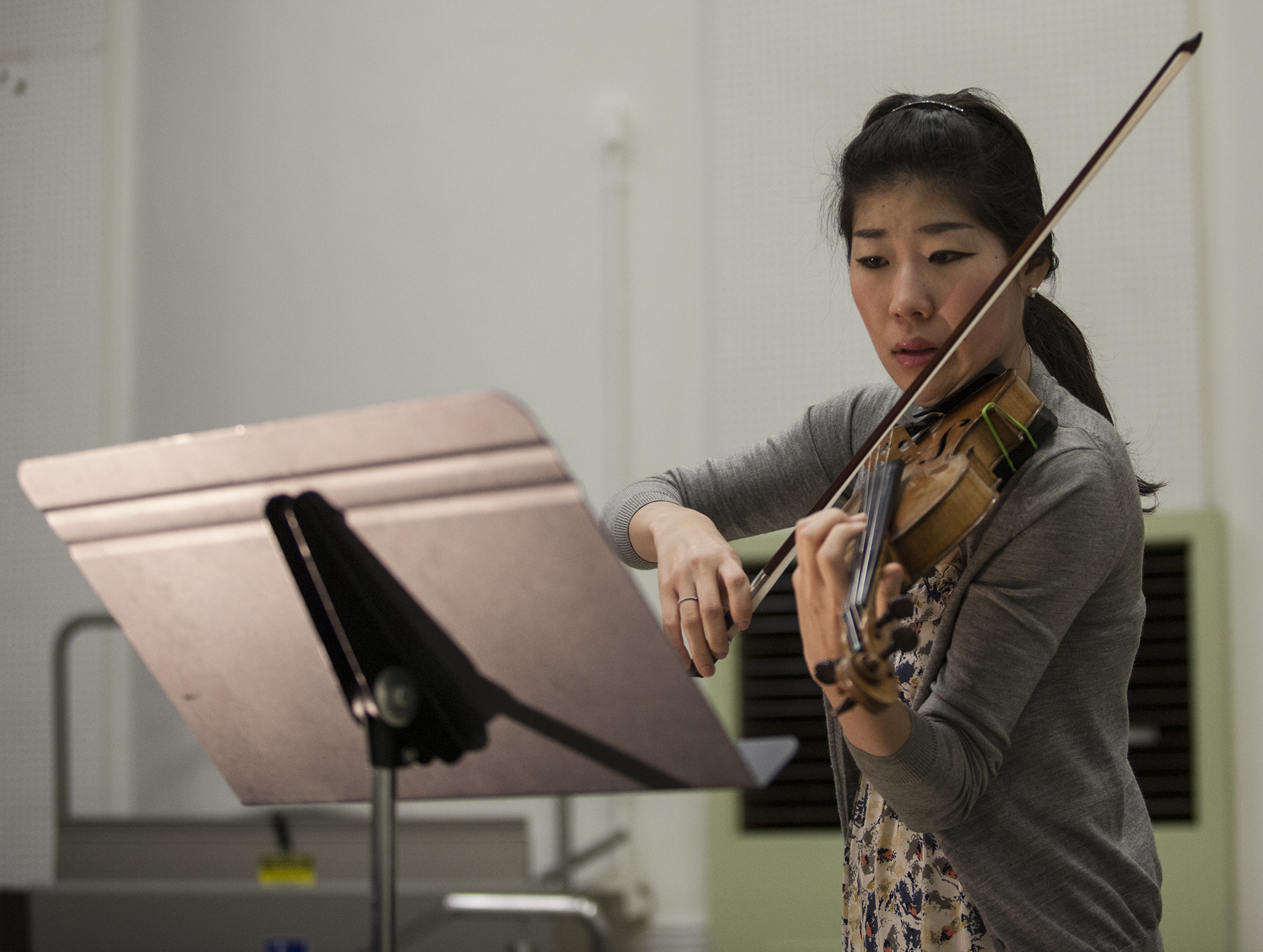 Concert at Pierce hosted violinist Ji Young An