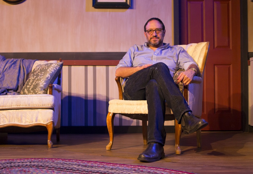 "For This Moment Alone" director Robert Cucuzza poses for a portrait on stage at the Performance Tent of Pierce College in Woodland Hills, Calif., Oct. 22, 2014. Photo: Nicolas Heredia