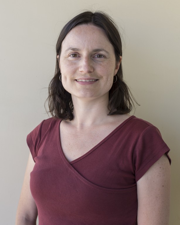 Anne Le Barbu, Assistant Professor of French, poses outside the Faculty Offices on the Pierce College campus on March 1, 2016 in Woodland Hills, Calif. Le Barbu is the only full-time professor of French at Pierce College. Photo: Travis Wesley