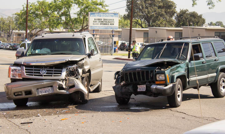 On-campus vehicle accidents rose within the last nine months