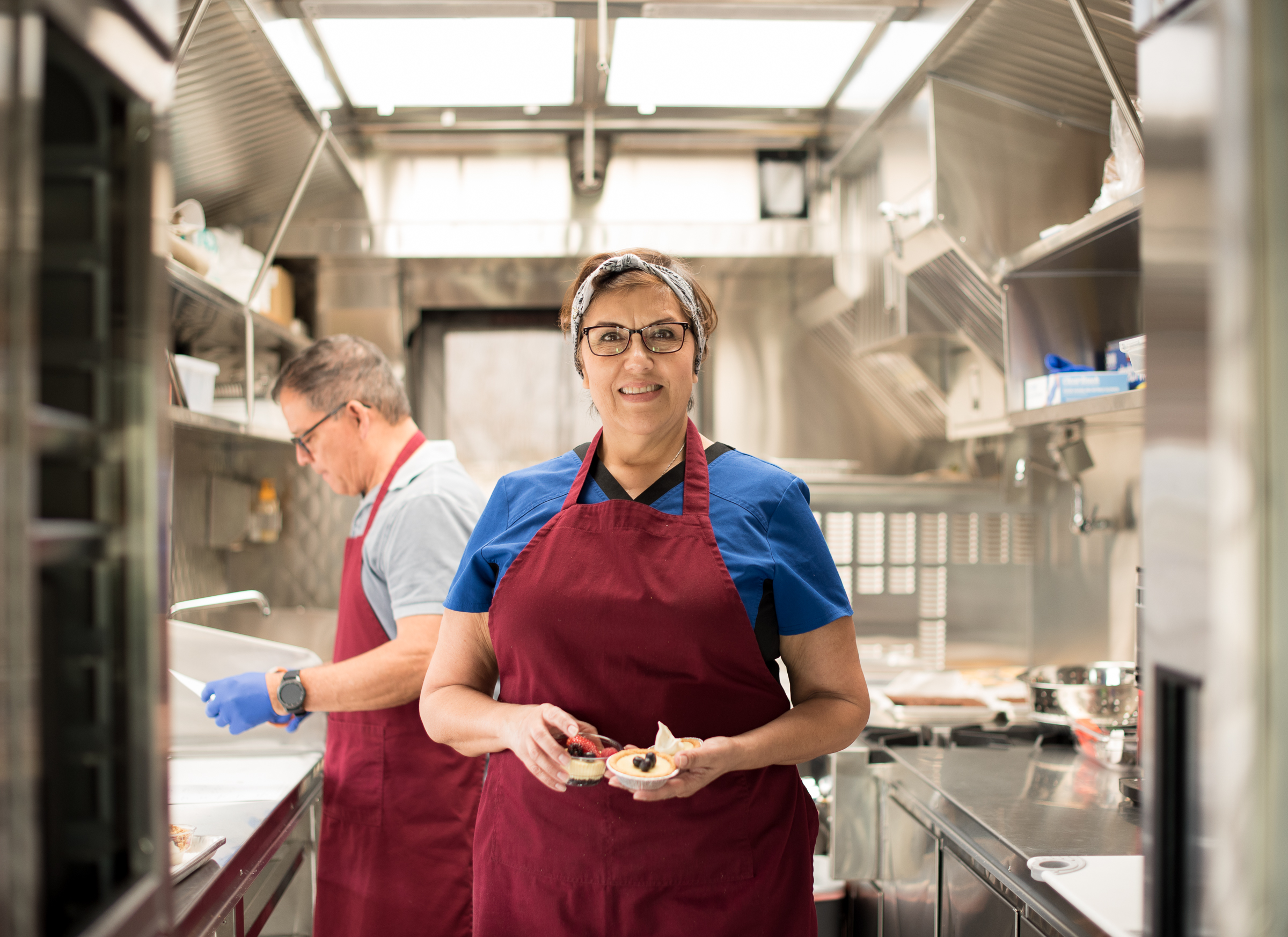 Someone’s in the kitchen with Gloria