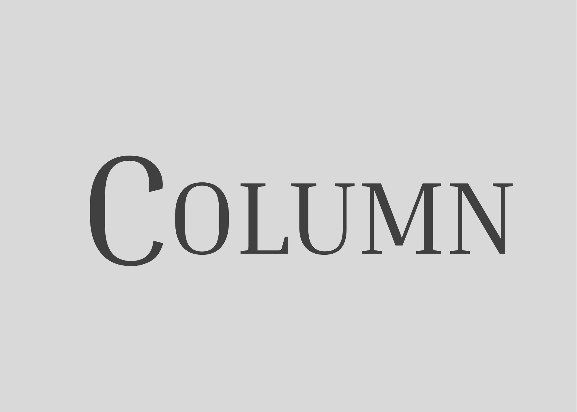 Column: Social distancing for others