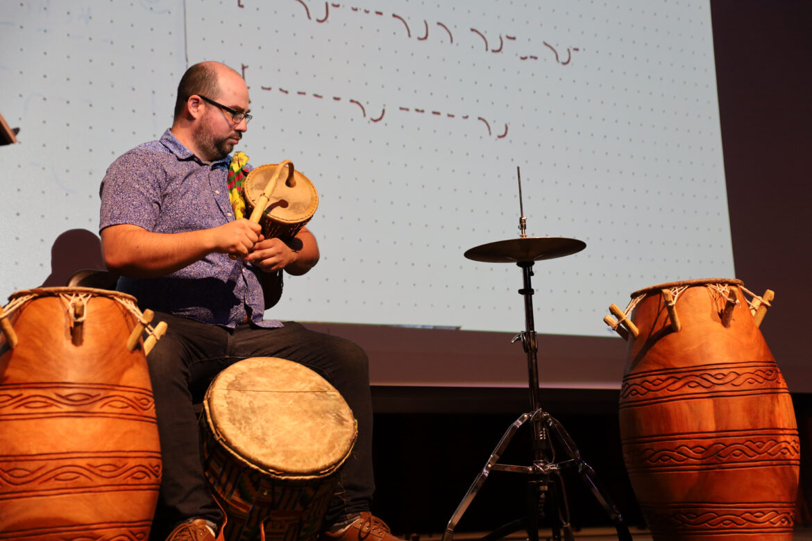 A global lesson through drum beats