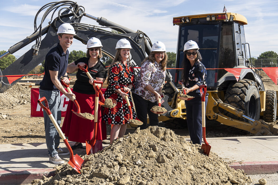 Campus and local leaders break ground on new Academic East building