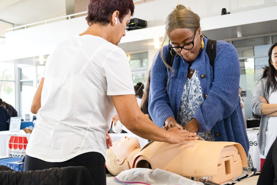 Student Health Center hosts workshops at wellness fair